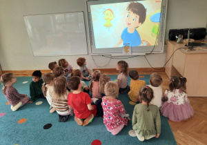 Maluchy poznają pierwszą bohaterkę cyklu - Śmieszkę z Wyspy Radości.